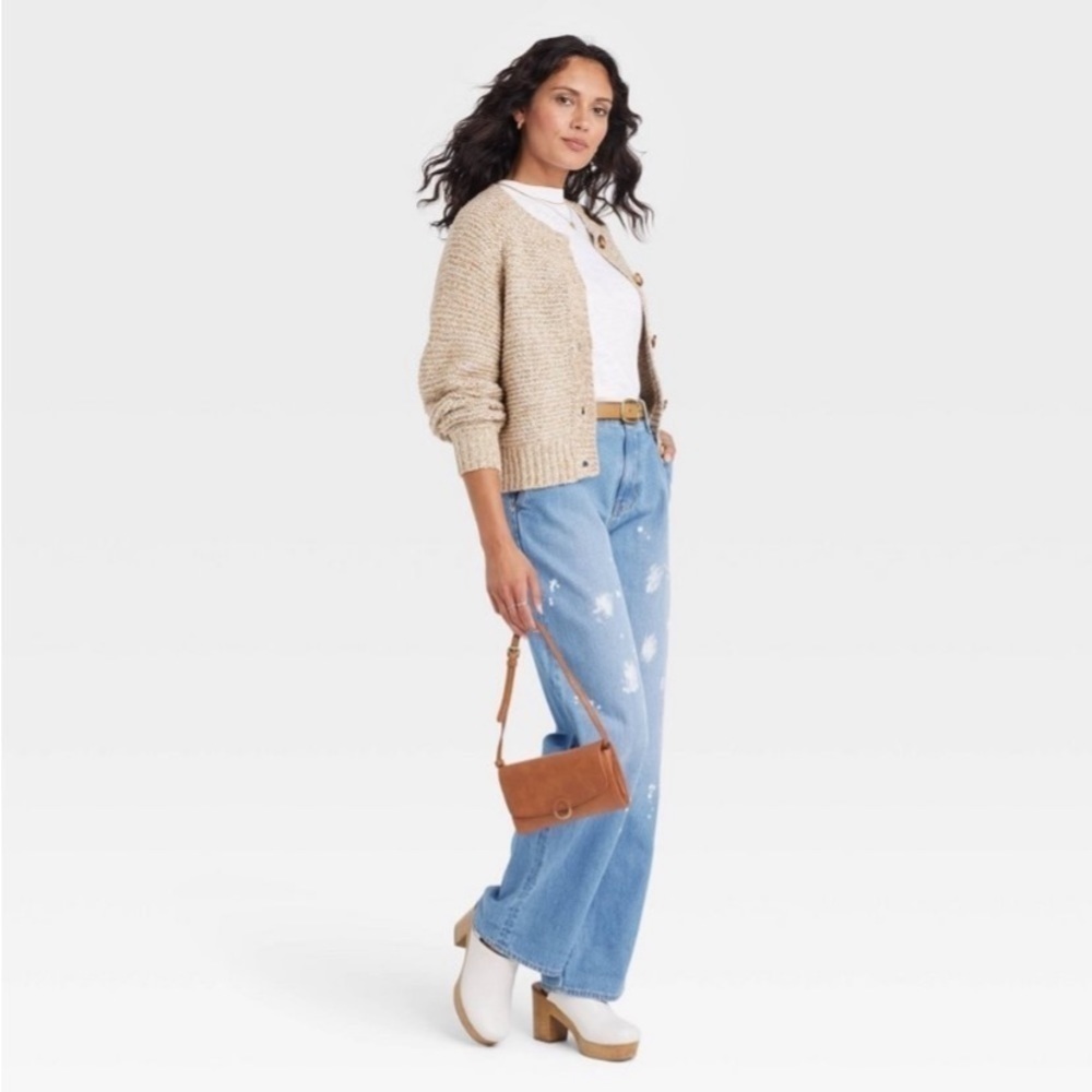 Universal thread relaxed straight jeans new